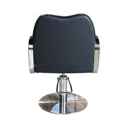 Grey Luxe Hydraulic Styling Chair